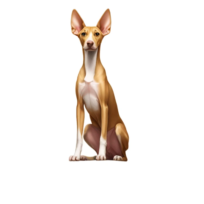 Egyptian pharaoh hound on a pyramid top sticker