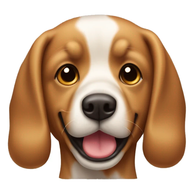 Cachorro caramelo por completo sticker