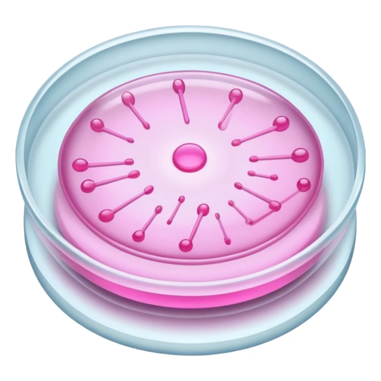 placa de petry com pequenos bastoes rosas flutuando sticker