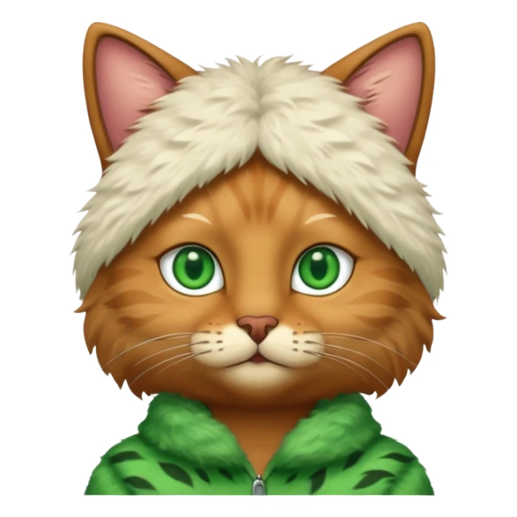 a human man with the body of a cat  sticker