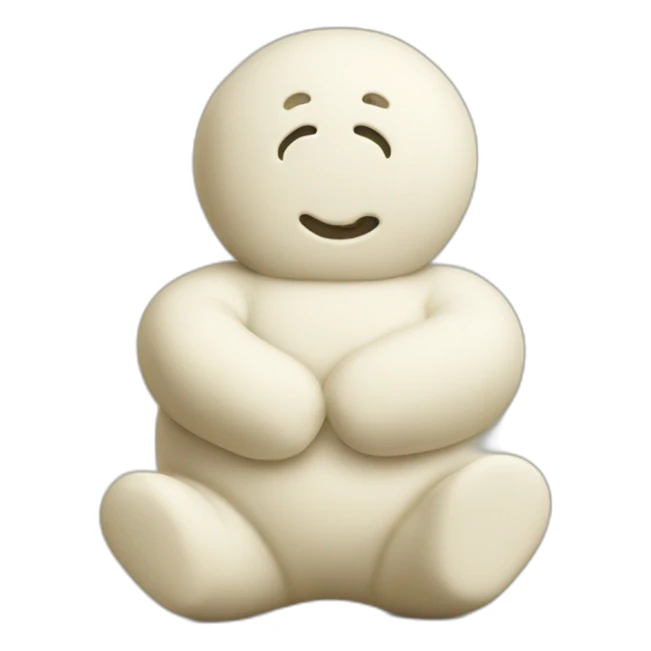 poking belly of Pillsbury dough boy sticker