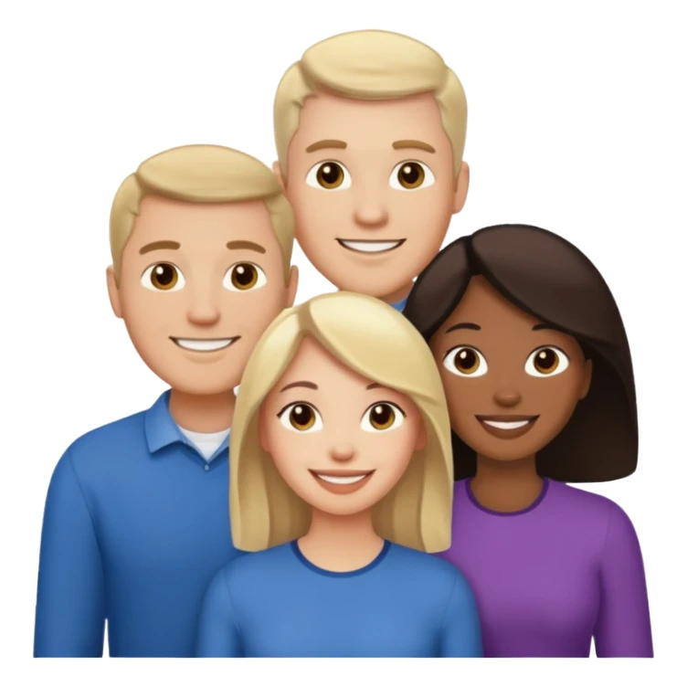 Interracial couple white men with lighteksinned woman sticker