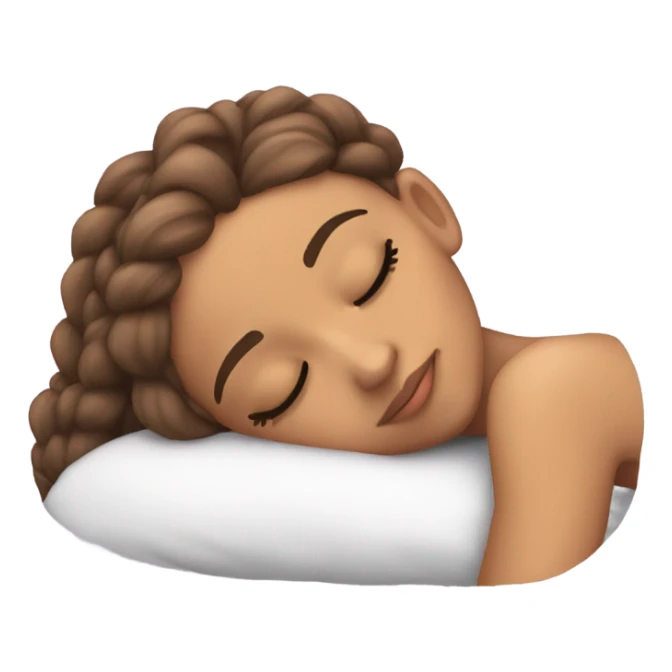 Ariana Grande sleeping sticker