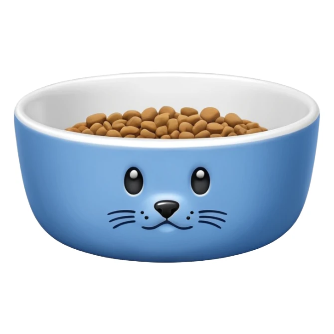 food bowl for pet sticker