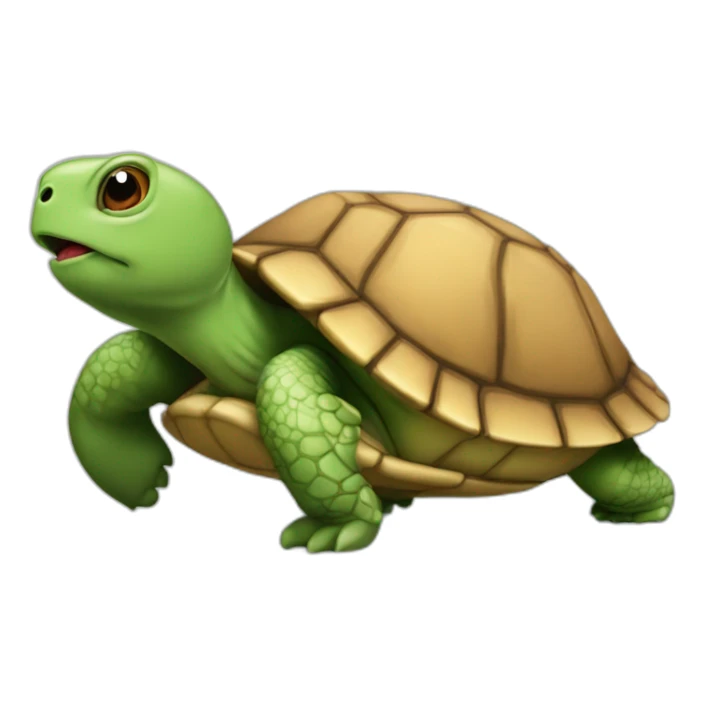 tortue qui fait un prout sticker
