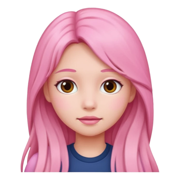 Pink hot cute sticker