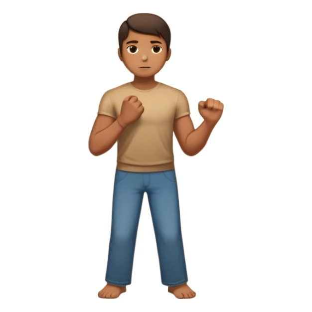 A person stands facing a wall with their hand on it, their shoulders hunched as if weighed down. A glowing, clenched fist of tension sits in their chest. But behind them, a doorway opens—light streaming through. The words "You are free" echo from inside. It’s the moment of  they can choose peace. sticker