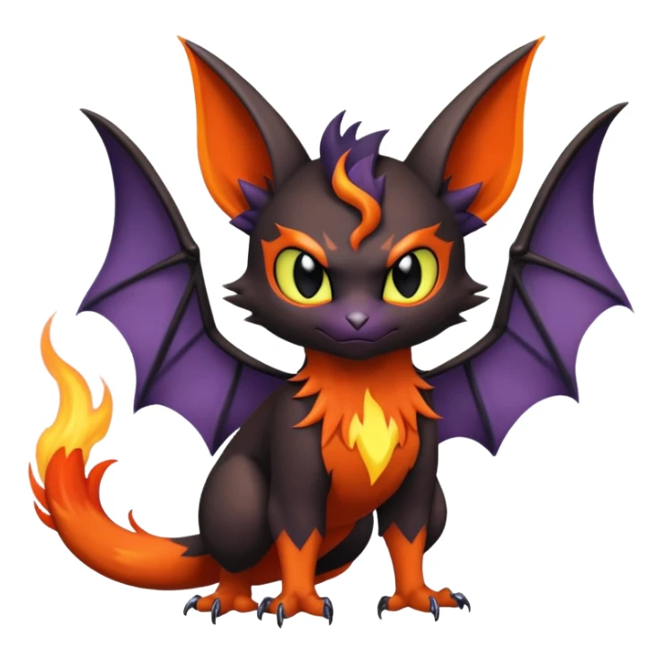 Noibat-Noivern-Litten-Hybrid sticker