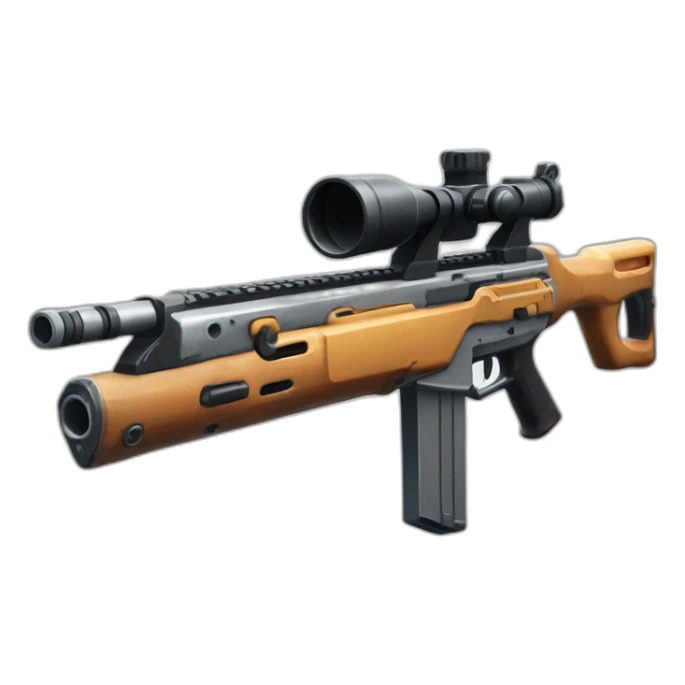 Fortnite assault rifle weapon sticker