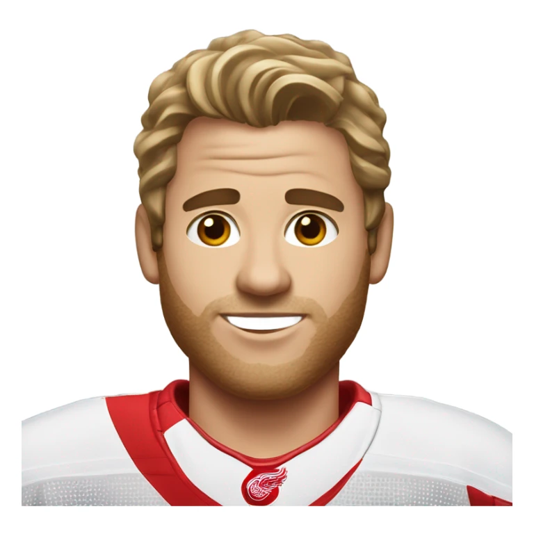 Detroit red wings hockey player sticker