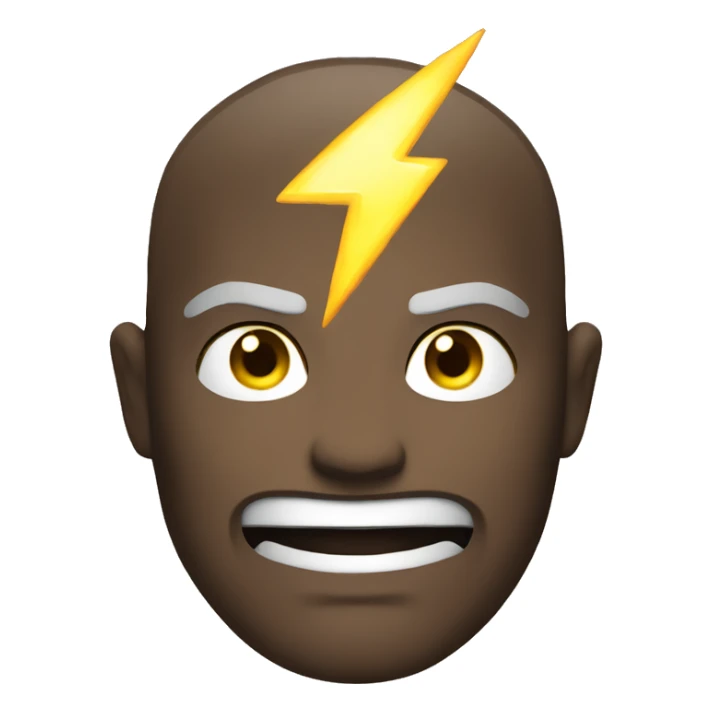 God of lightning sticker