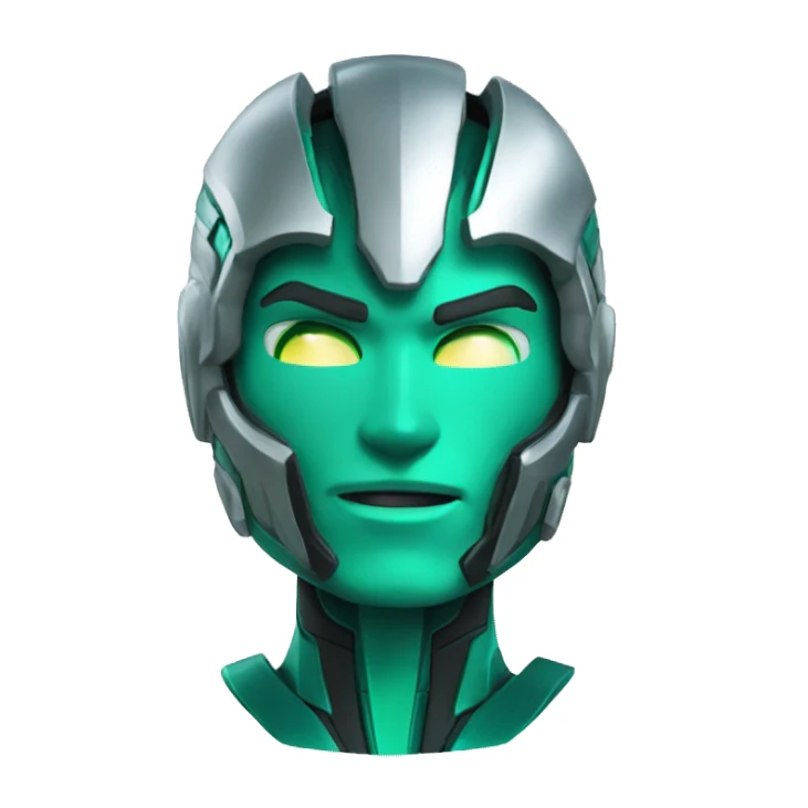 Steel from Max Steel Green sticker