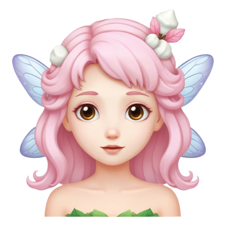 Marshmallow fairy  sticker