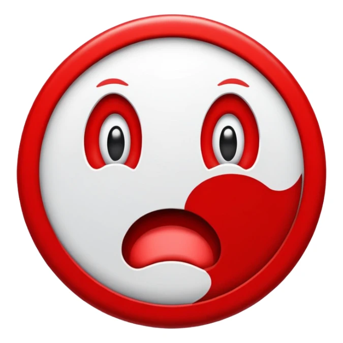 Concept: “Catastrophic 35” – looks like an error badge.

Design spec:

Shape: Solid red circle.

Text: Big white 35 in the middle, bold, slightly tilted.

Vibe: Think “production incident” or “model meltdown”. sticker