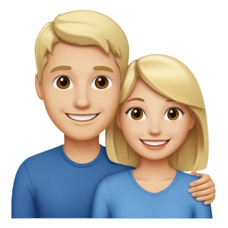 phone wallpaper with blonde couple as wallpaper sticker