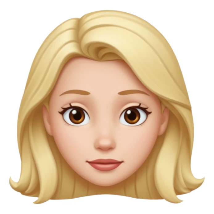  Disney Cartoon style female head sticker