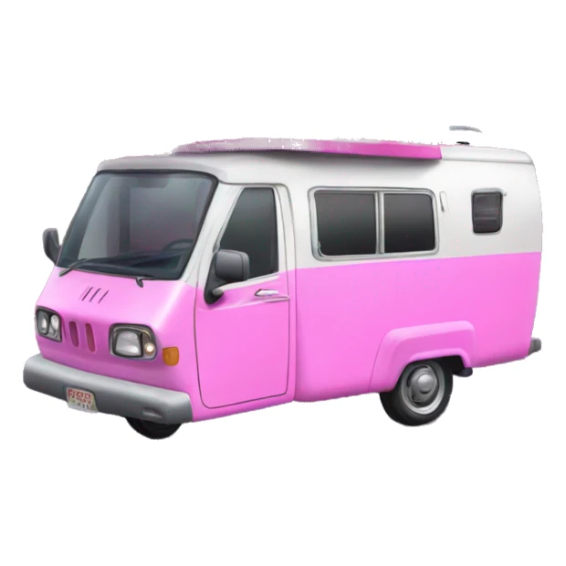 Haunted Barbie dreamhouse Camper tuk tuk  sticker