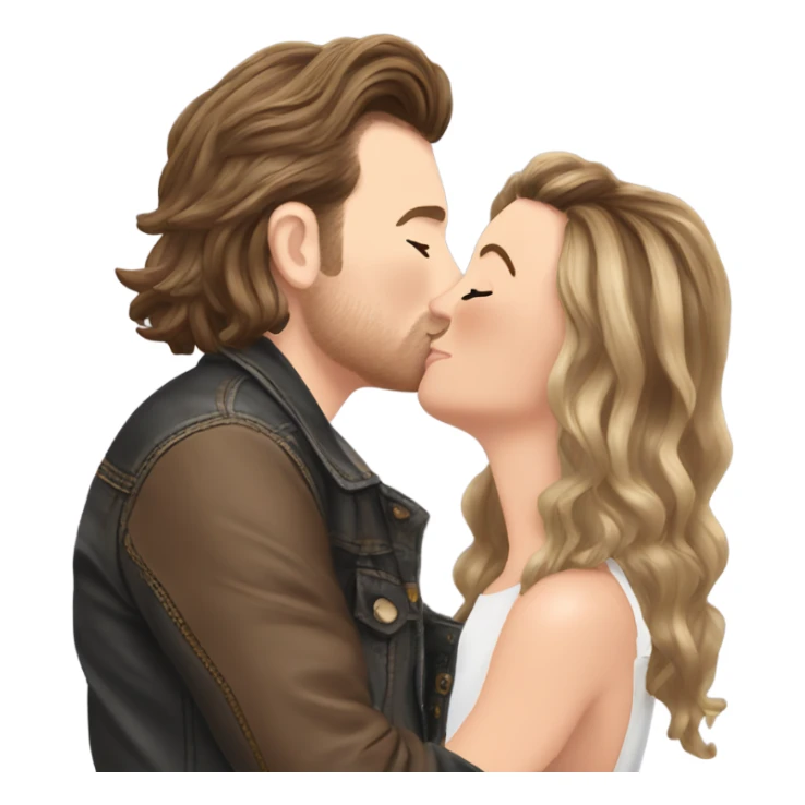 becca kissing morgan wallen sticker