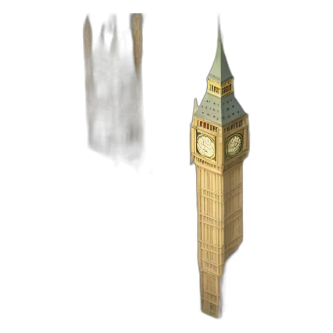 houses of parliament sticker