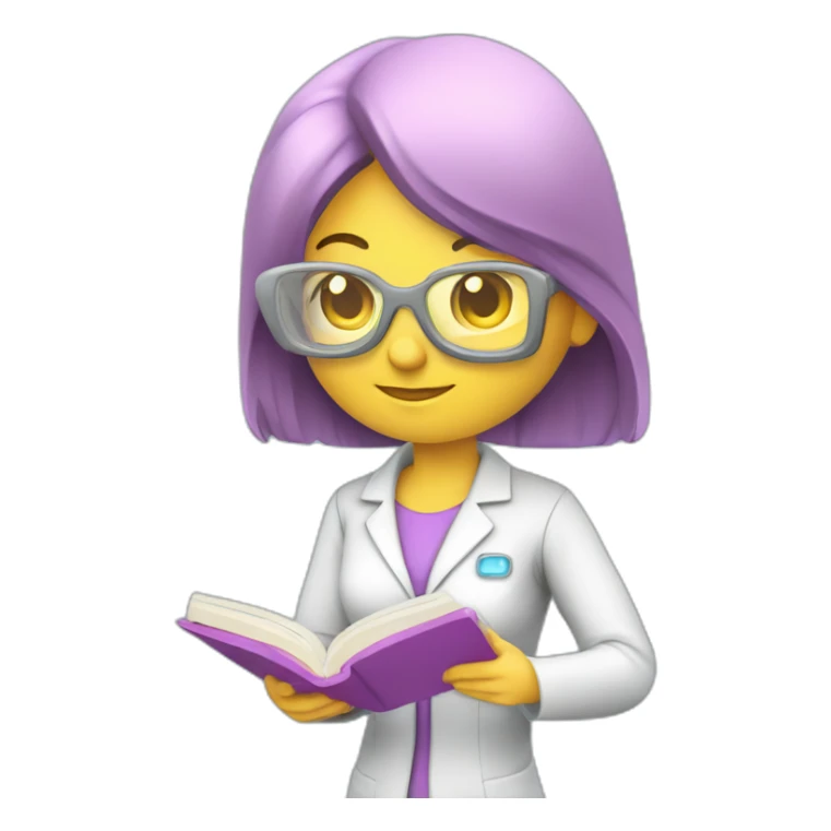 Futuristic-Biomedical-Engineer-studying-hologram-3d-model-of-breast sticker