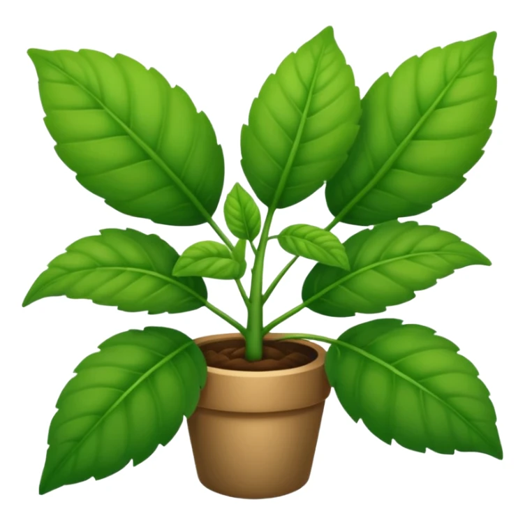 plantitas, naturaleza suave sticker