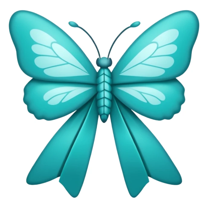 Mental health ribbon and a butterfly tattoo  sticker