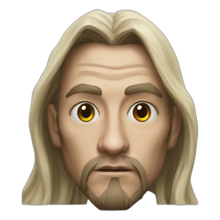 hyperrealist jedi in world of warcraft sticker