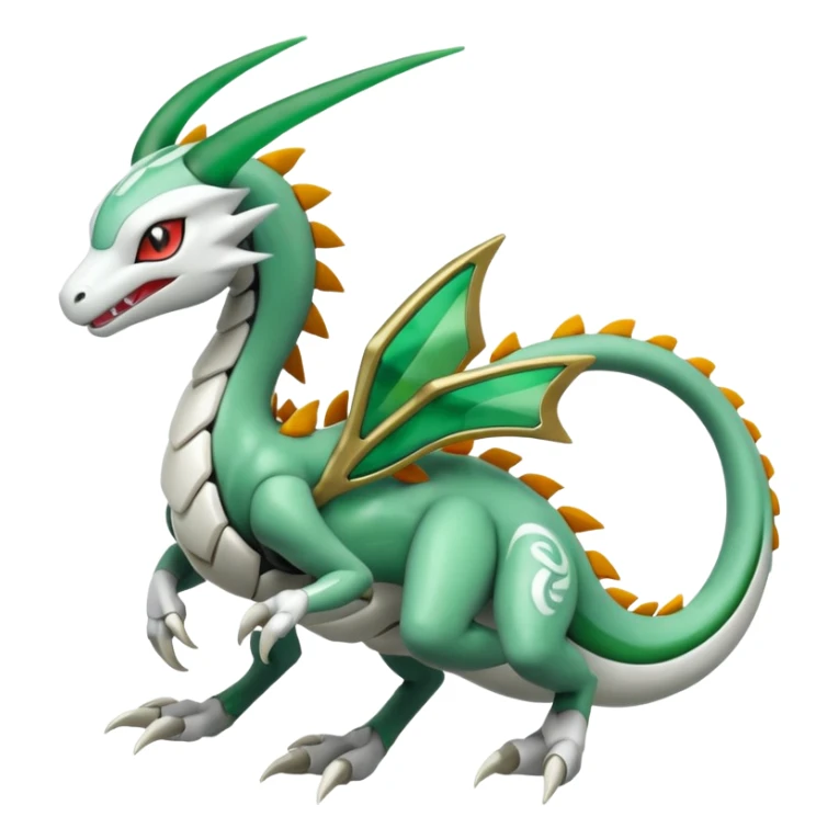 Meloetta-Rayquaza-Reshiram-Pokémon-Fakémon-creature sticker