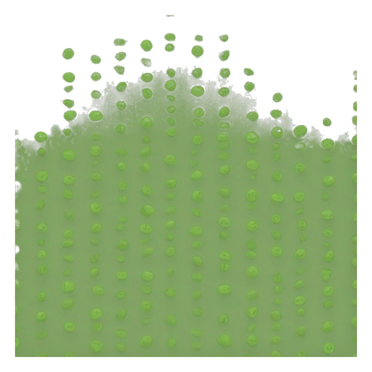 un lápiz de color verde oliva sticker