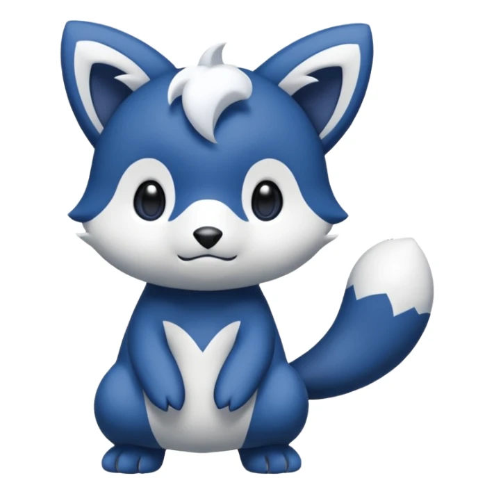 Oshawott-Meowstic-fusion sticker