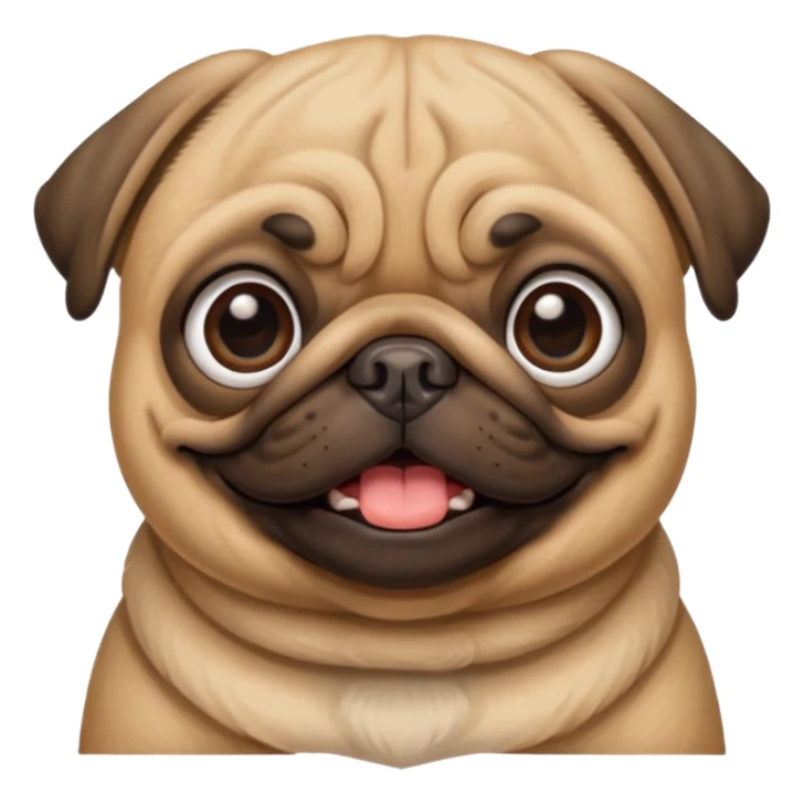 Pug sticker