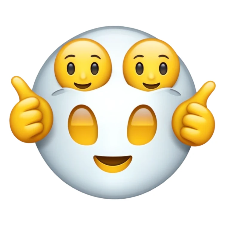 Emoji respect avec emoji rigole  sticker