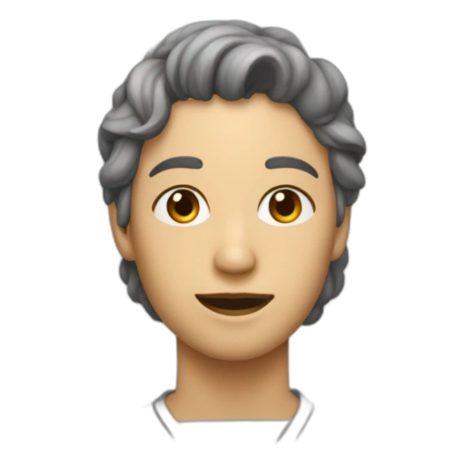 Un câlin d'un homme a une femme sticker