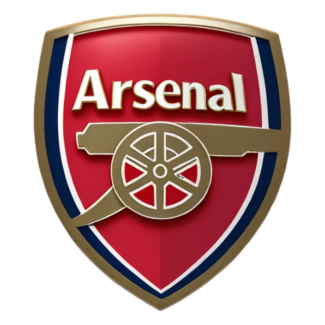 Arsenal football club badge sticker