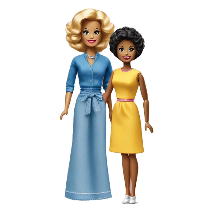 1979 heart family mom Barbie doll  sticker