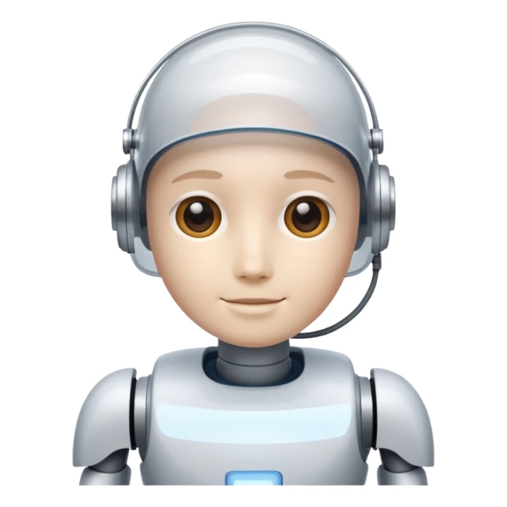 An AI bot that looks like the character Casper sticker