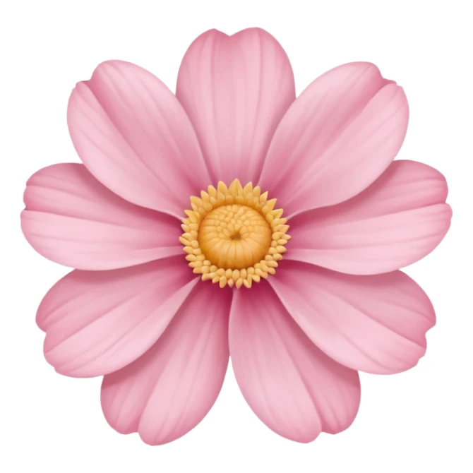 I want a flower for my hair pastel pink sticker