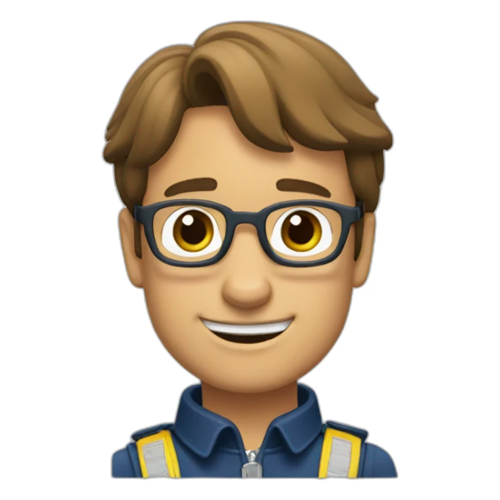 Steve jobs as paw patrol sticker