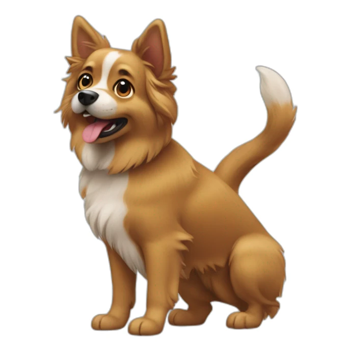 dog tail wag gif sticker