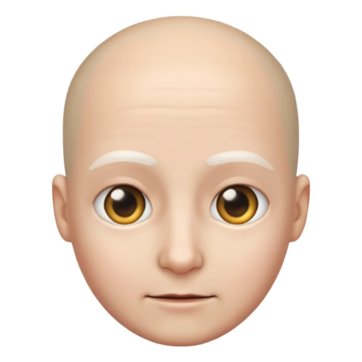 sugeneruok moteri galva be veido ir plauku sticker