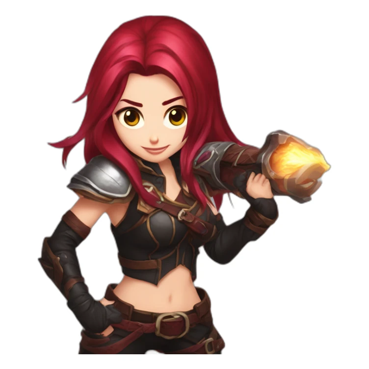 Katarina league of legends sfw sticker