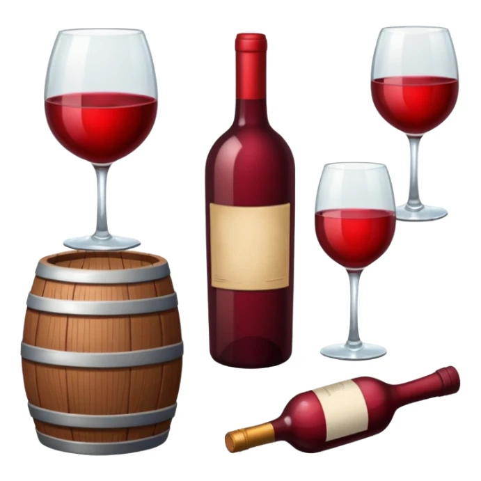 HAZ UNA lista de objetivos en color vino/rojo carmesí sticker