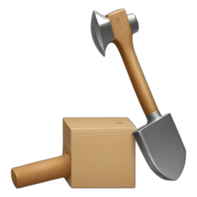 takes a hammer out of the tool box  sticker