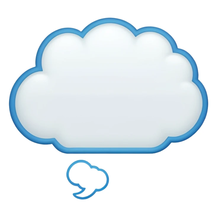 so i want to show a context sentence "what do you think"
 sticker