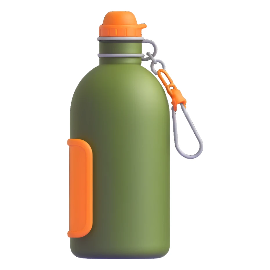 outdoor camping water bottle canteen sticker