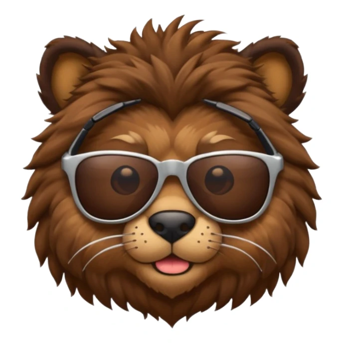 where the wild things are movie beast with sunglasses  sticker