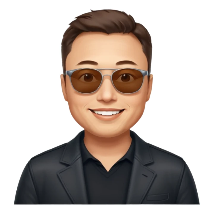 elon musk in portugal sticker