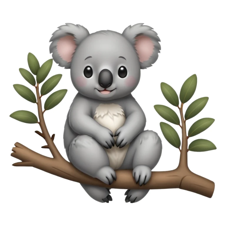 A cute koala sticker
