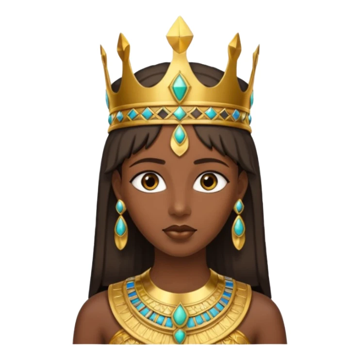 etiopya Cleopatra's crown sticker