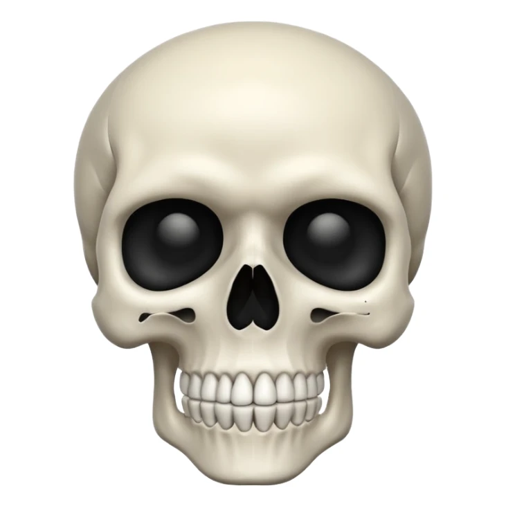 skull emoji use in whatsapp or instagram sticker